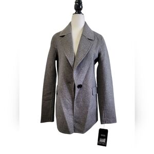 Badgley Mischka  Unlined Wool Blazer